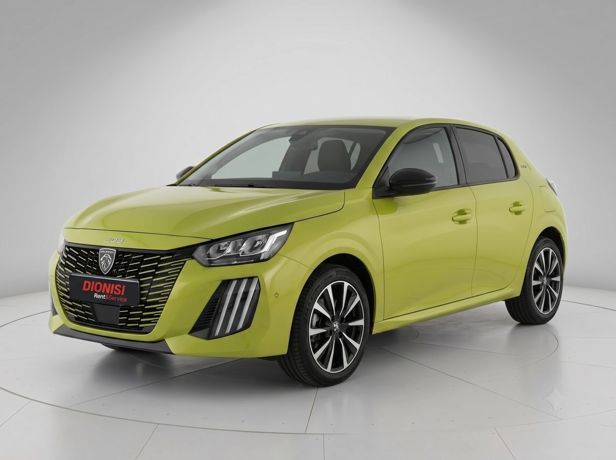 Peugeot 208 a noleggio a lungo termine a Torino · Dionisi Rent&Service · dionisigroup.it