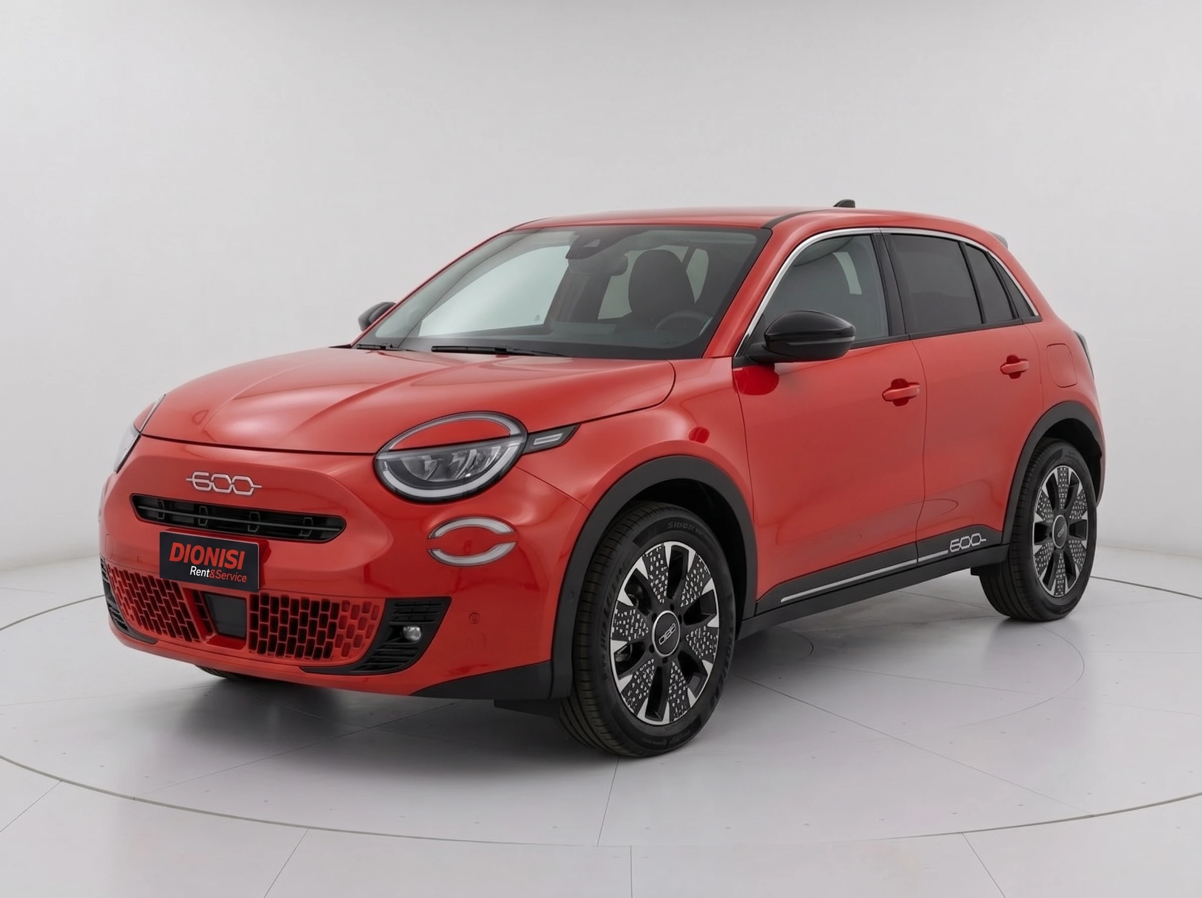 Fiat 600 1.2 Hybrid 110cv a noleggio a lungo termine a Torino · Dionisi Rent&Service · dionisigroup.it