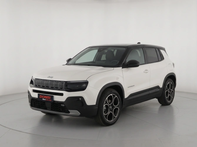 Jeep Avenger a noleggio a lungo termine a Torino · Dionisi Rent&Service · dionisigroup.it